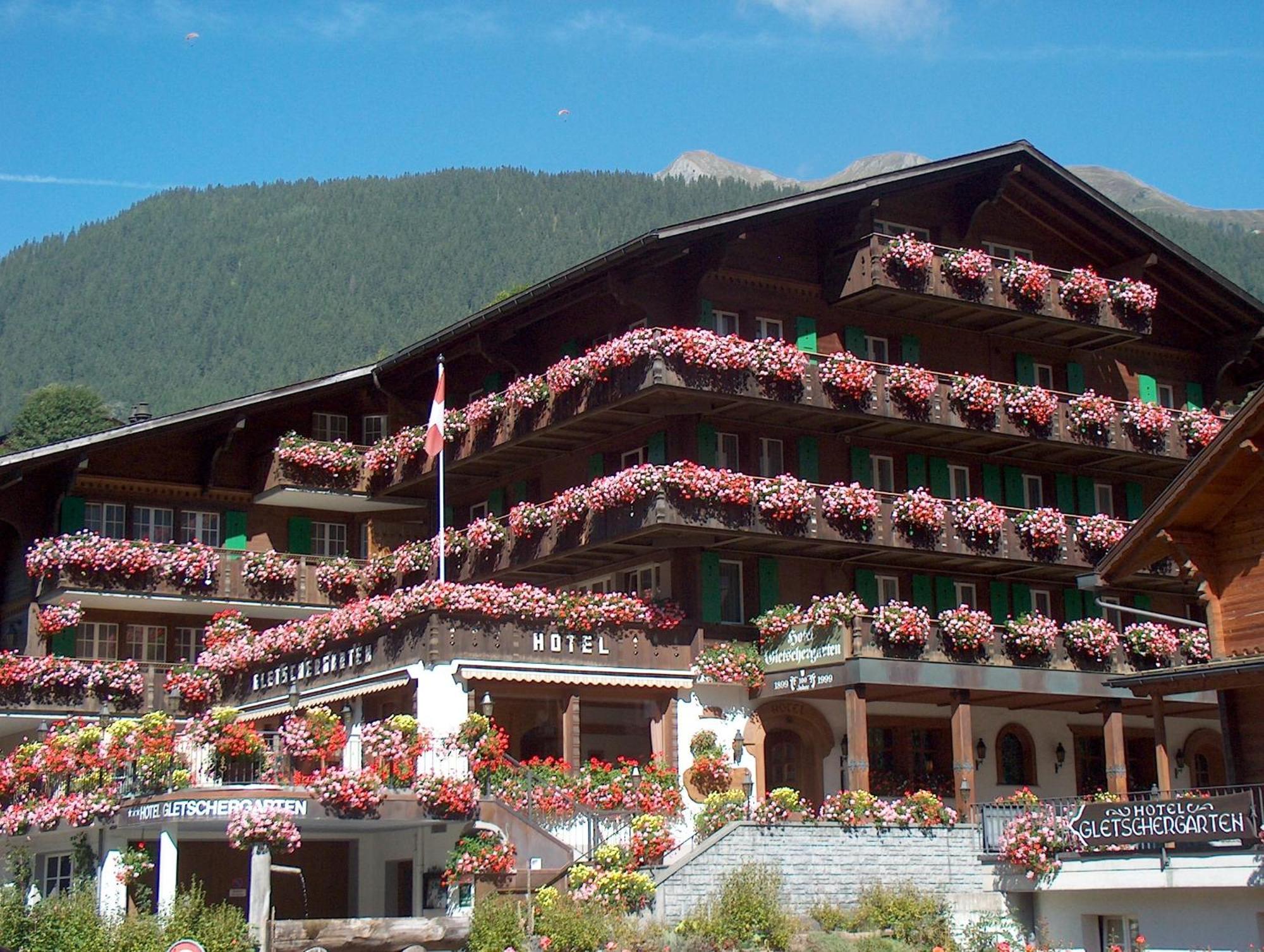 Hotel Gletschergarten Grindelwald Esterno foto