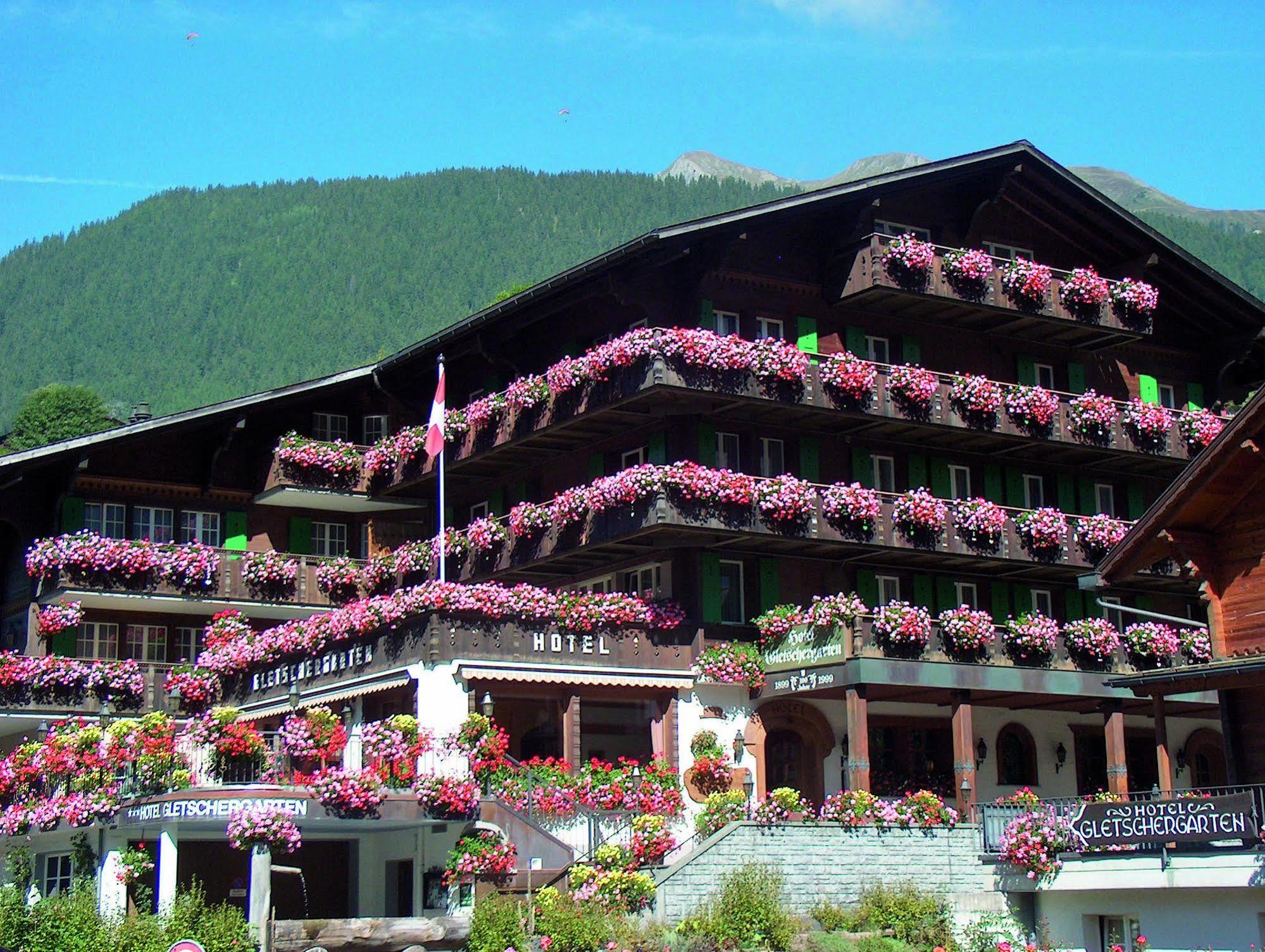 Hotel Gletschergarten Grindelwald Esterno foto